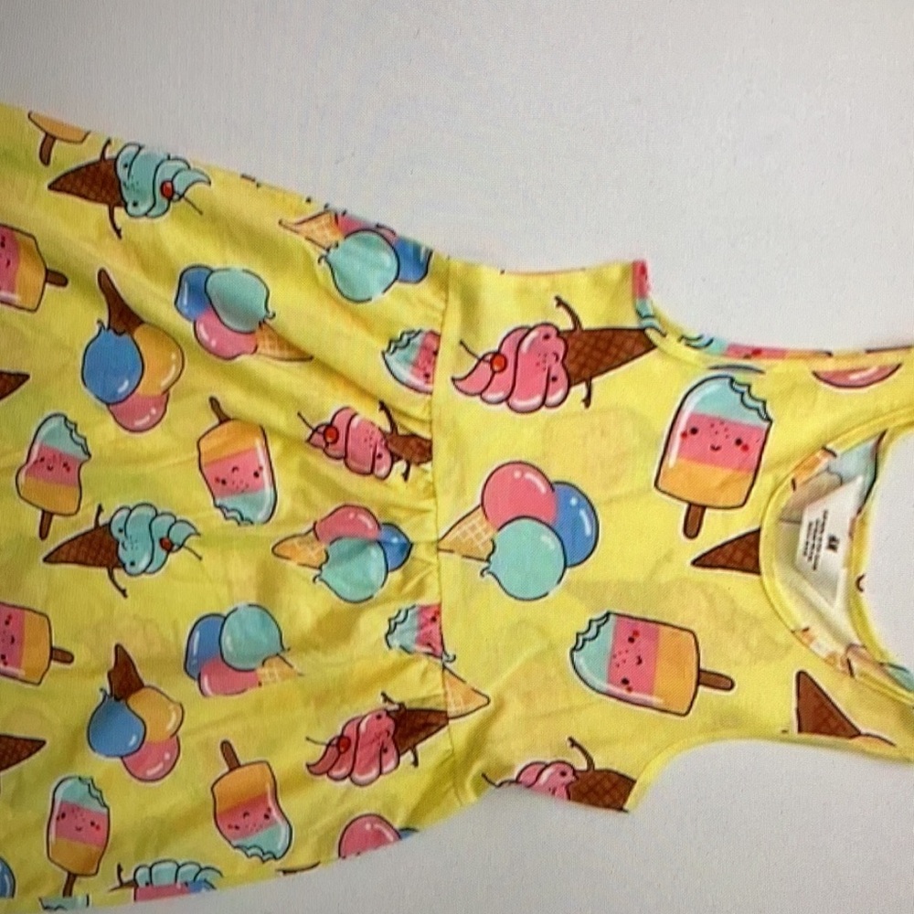 Cream design bright cheerful style blouse